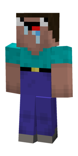 Black skin: body, front render