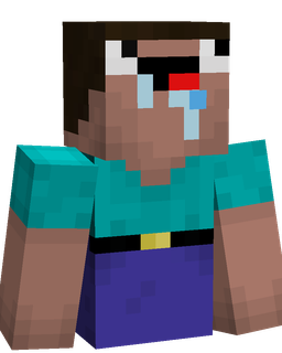 Black skin: bust render