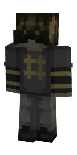 Black skin: body, front render