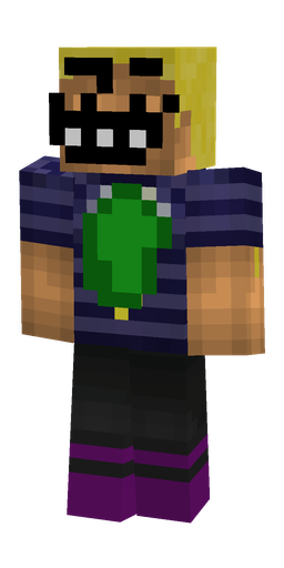 Black skin: body, front render