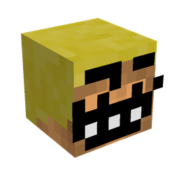 Black skin: head render