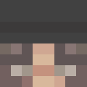 Black skin: face render