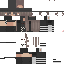 Black skin: raw texture render