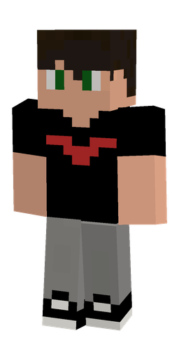 Black skin: body, front render