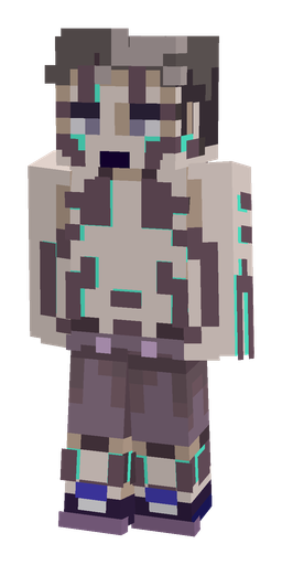 Gray skin: body, front render