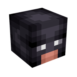 Black skin: head render