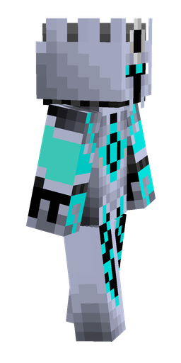 Black skin: body, right side render