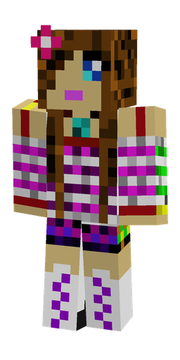 Brown skin: body, front render