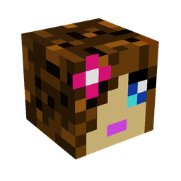 Brown skin: head render