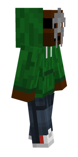 Blue skin: body, right side render