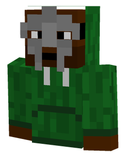 Blue skin: bust render