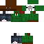 Blue skin: raw texture render