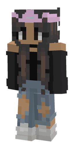 Black skin: body, front render