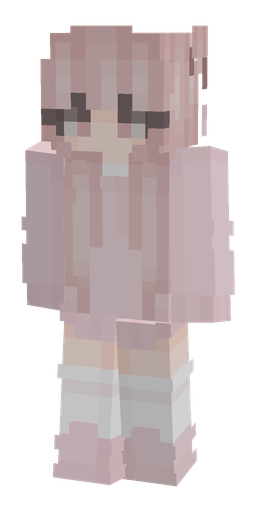 Pink skin: body, front render