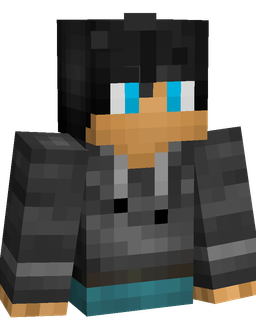 Black skin: bust render