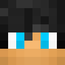 Black skin: face render