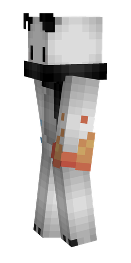 Gray skin: body, left side render