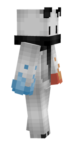 Gray skin: body, right side render