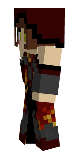 Black skin: body, left side render