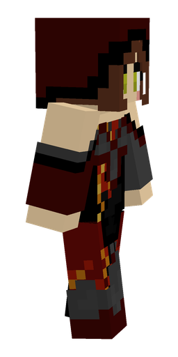 Black skin: body, right side render
