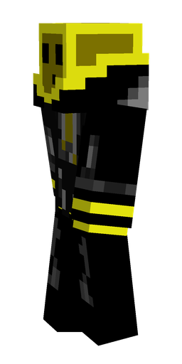 Black skin: body, left side render