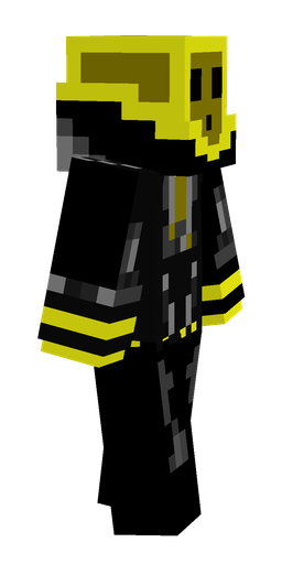 Black skin: body, right side render
