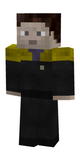 Black skin: body, front render