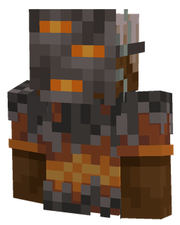 Black skin: bust render