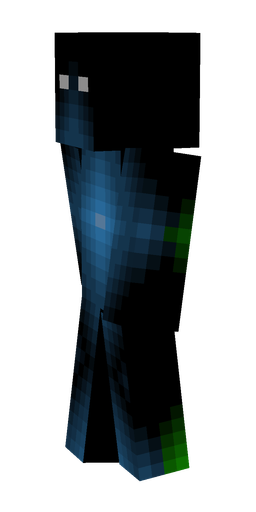 Black skin: body, left side render