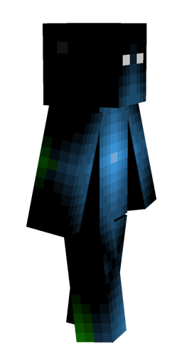 Black skin: body, right side render