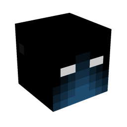 Black skin: head render