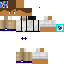 Classic skin: raw texture render
