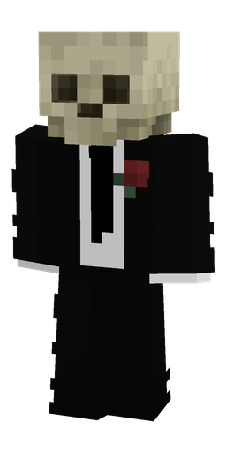 Black skin: body, front render