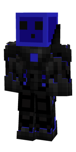 Black skin: body, front render