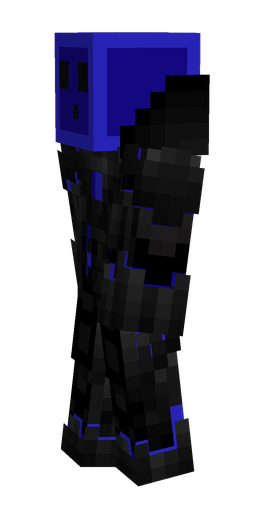 Black skin: body, left side render
