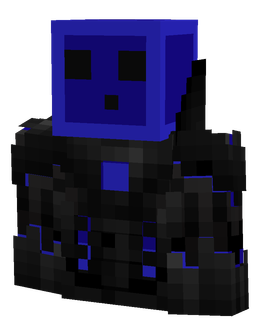 Black skin: bust render