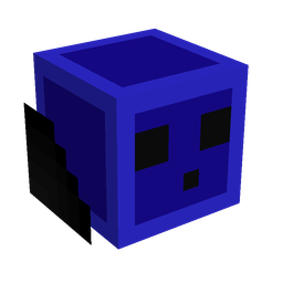 Black skin: head render
