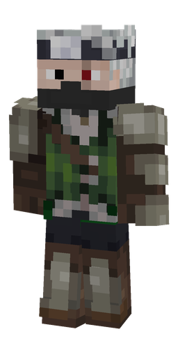 Black skin: body, front render