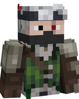 Black skin: bust render