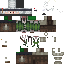 Black skin: raw texture render