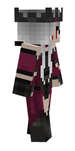Black skin: body, right side render