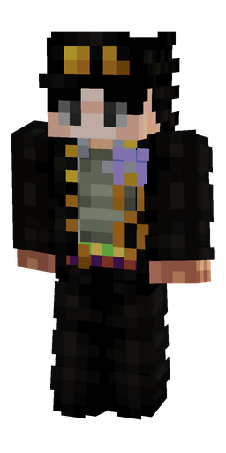 Black skin: body, front render