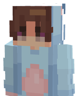 Blue skin: bust render