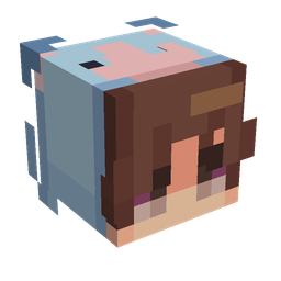 Blue skin: head render