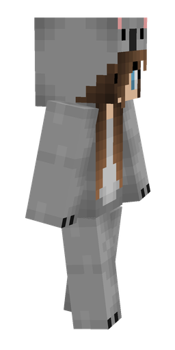 Brown skin: body, right side render