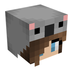 Brown skin: head render