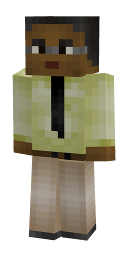 Black skin: body, front render