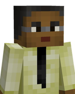 Black skin: bust render