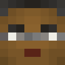 Black skin: face render