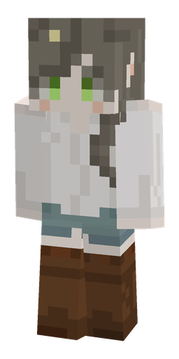 Brown skin: body, front render